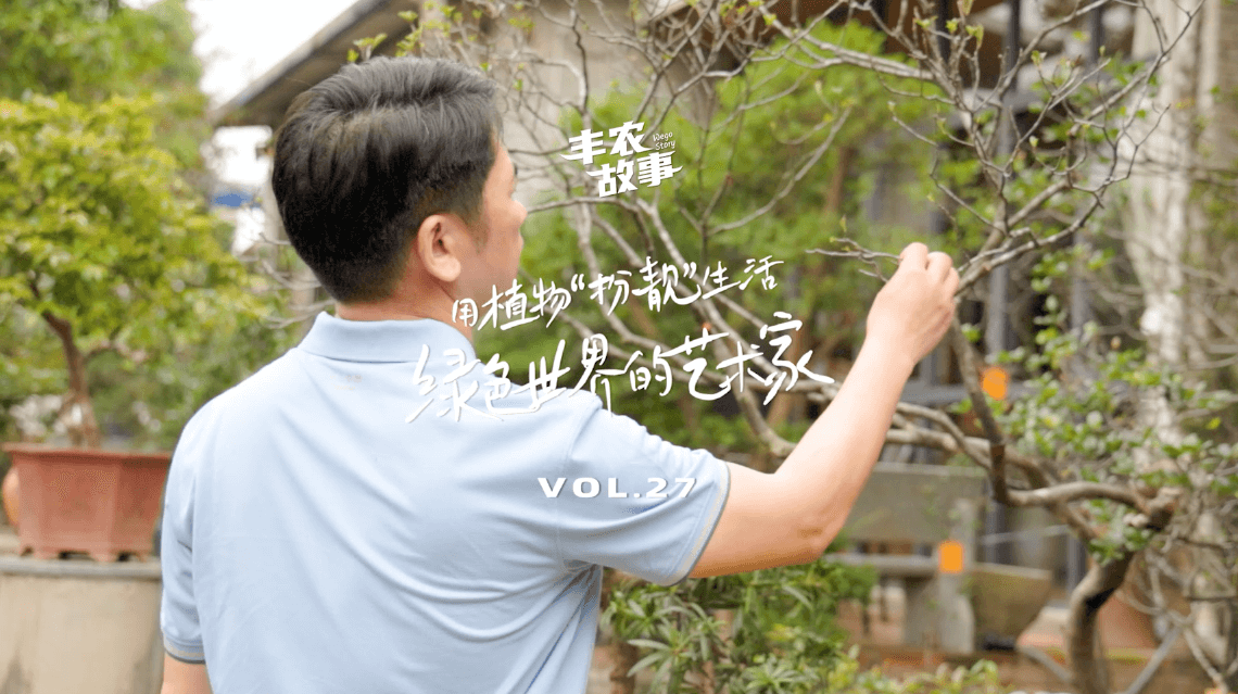 17年，他用一草一木去点亮了一个个家。